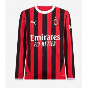 Billiga AC Milan Hemmatröja 2024-25 Långärmad